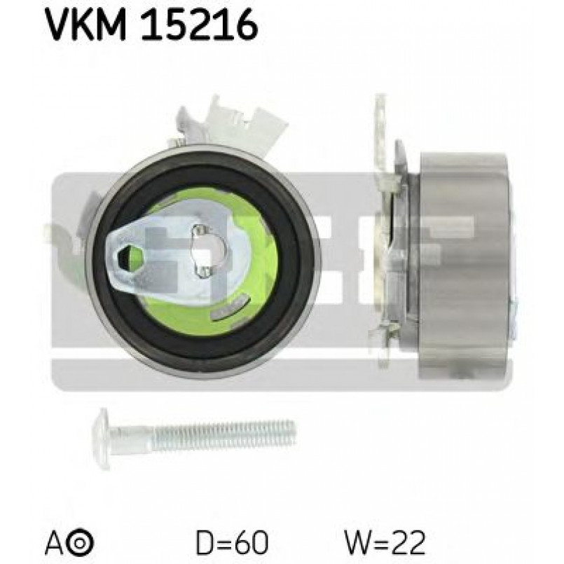 VKM 15216 SKF Натяжний ролик